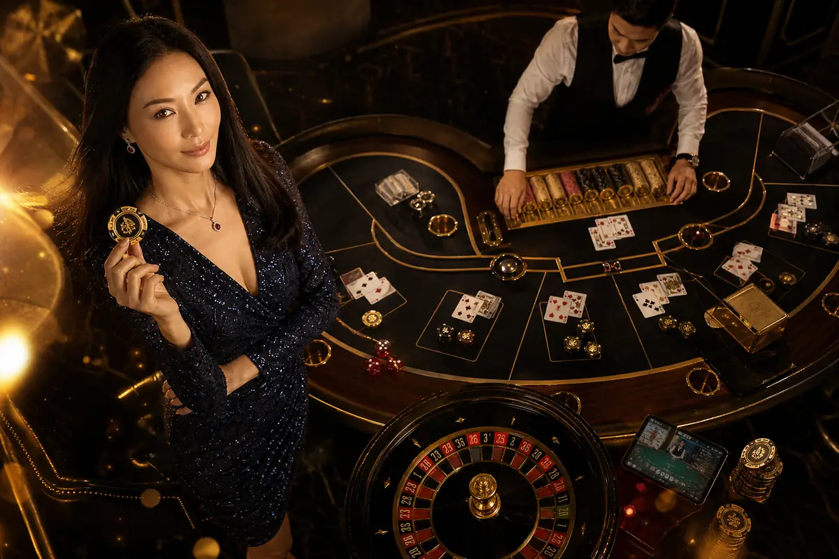 luckyc77 ငွေသွင်းပြီး Baccarat စတင်ကစားခြင်း