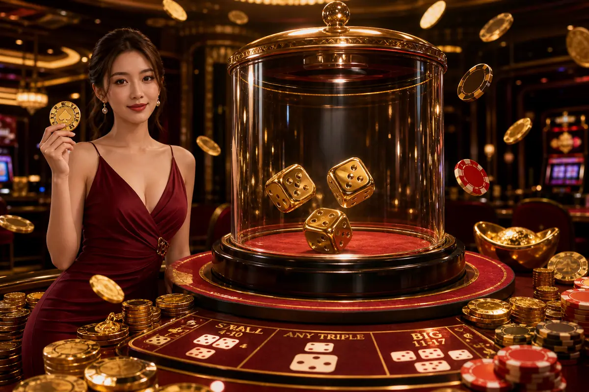 luckyc77 Live Casino ဒိုင်လူကြီးနှင့် ကစားသည့်ပုံ